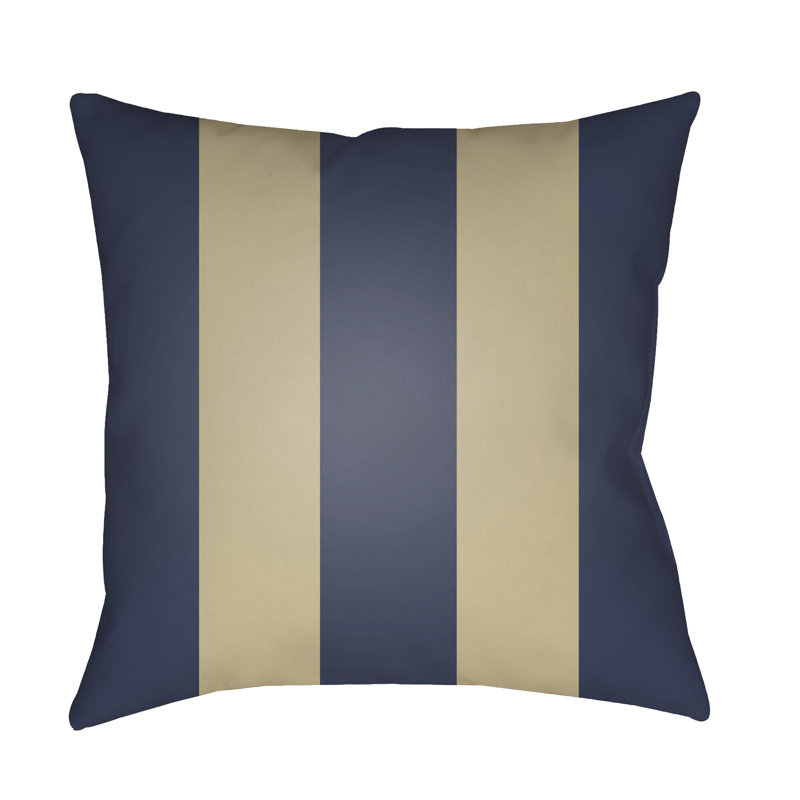 Coussin intérieur / extérieur Athena, H 20 po x l 20 po, Bleu