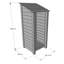Stanardsville 89.5cm W x 80cm D Solid Wood Log Store-36319288