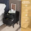 Woodacre 45cm W Bedside Table-191098055