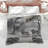 Gray Wolves In Forest Comforter-126400455