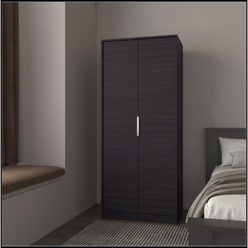 Armoire Trappe Eco, chambre, noir