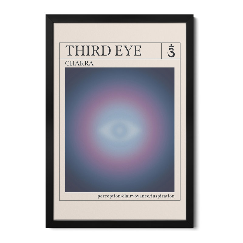 Chakras I - reproduction d'art murale - affiche de galerie, H 24 po x l 16 po