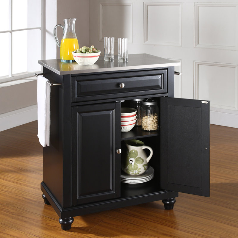 Hedon Kitchen Cart, Black