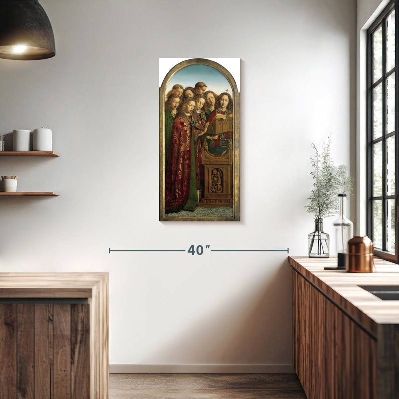 Singing Angels, H 36 po x l 18 po