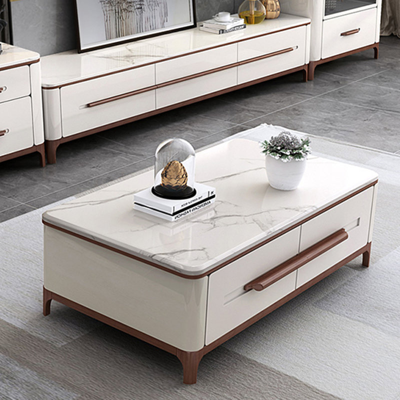 Modern Luxe Slate Coffee Table