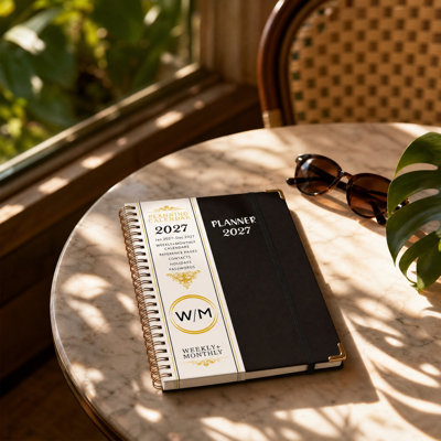 A Book English Schedule A5 Plan Book With Separating Pages Plan Notebook Coil Book