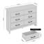 Alezae 6 Drawer Chest of Drawers-117226818