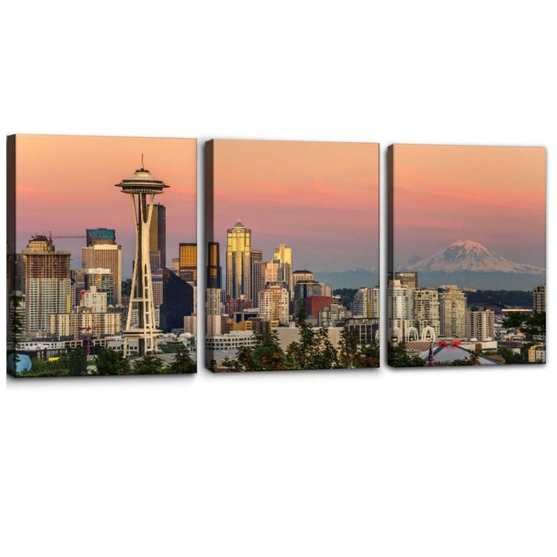 3 Piece Wrapped Canvas Print