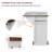 54" Farmhouse Kitchen Island With Drop Leaf, Power Outlet, 2 Drawers, 2 Cabinets, Rolling Kitchen Cart With Spice Rack-242645556