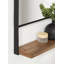 Miroir mural en métal avec tablette Branchville-90697190-90697191-90697192