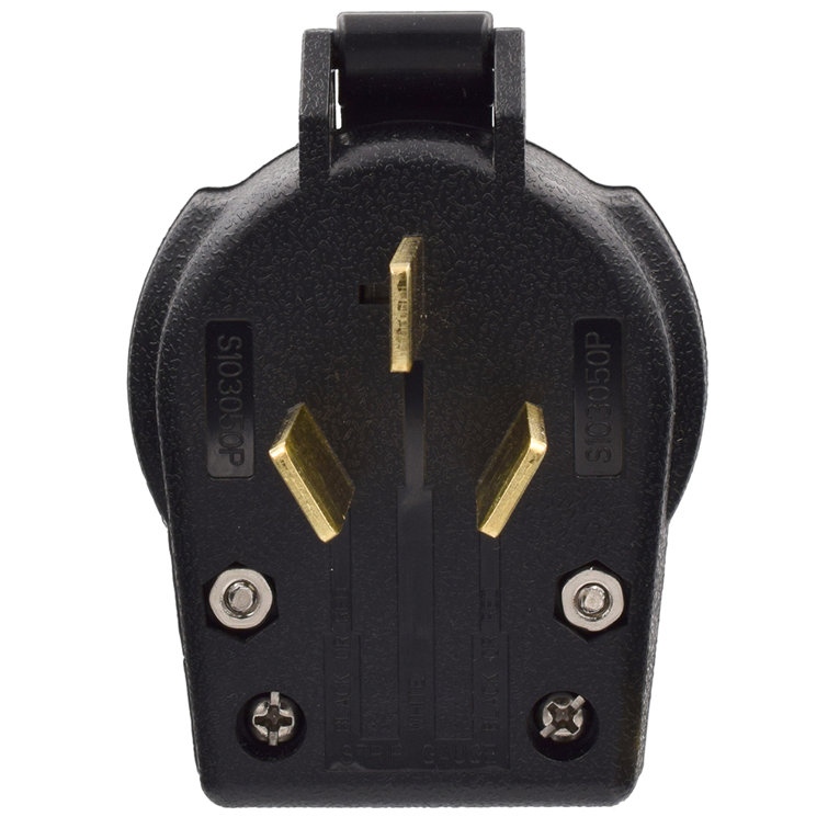 Prise simple standard de 50 ampères
