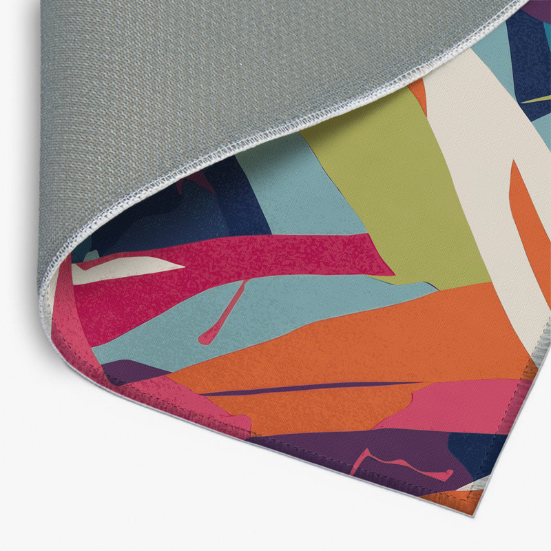 Tapis intérieur et extérieur Neon Streams, Rectangle 9 pi x 12 pi