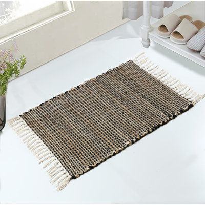 Antranigian Black Hand Woven Area Rug