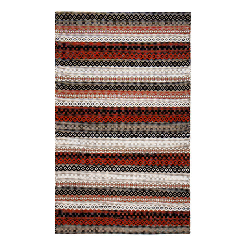 Cedartown Flatweave Cotton Indoor Rug, Rectangle 5' x 8'