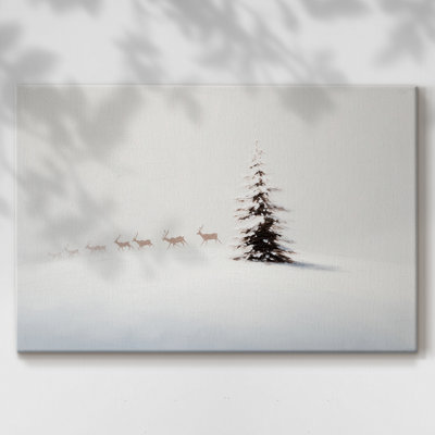 Snowwhite Hush-Premium Gallery Wrapped Canvas