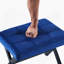 Stool/Chair,1Pcs,BLUE FABRIC,Metal Leg,40.5X33.5X44.5Cm-1749642299