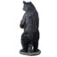 Statue d'ours noir debout