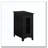 Rectangle Narrow Accent Side Table, Solid Black Veneer-38461693-38461568