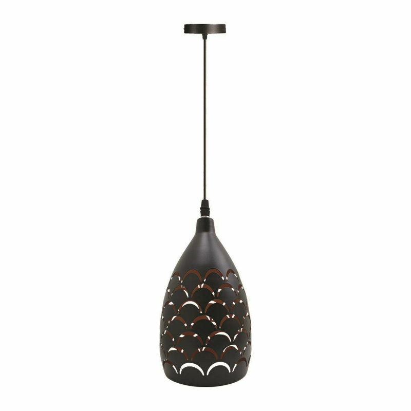 Belltown 1 - Light Black Single Pendant