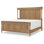 Country Living Wingback Oak Bed