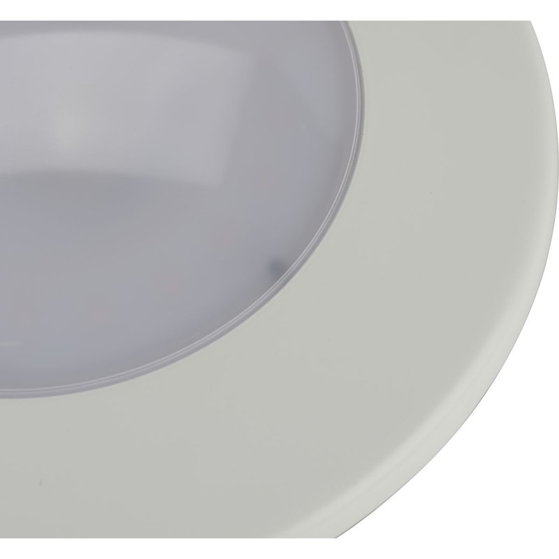 Ashlock White LED Outdoor Flush Mount