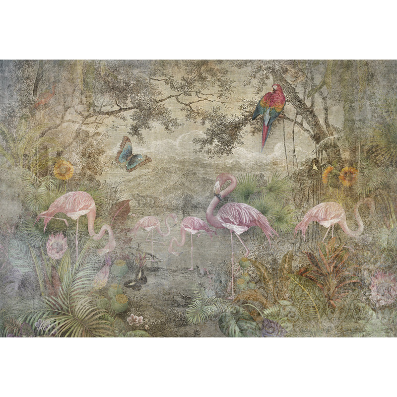 Adhésif mural pelez et collez - Faune et Flore sauvages, L 27 po x l 38 po