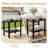 Modern Two-tier Side Table