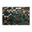 Tapis d'intérieur et d'extérieur à carreaux vert-348402917