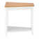 Guzi Simple And Irregular Sofa Table Light Walnut Colour White