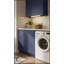 Armoire de base bleu marine Shaker avec porte à fermeture en douceur et tiroir pour un rangement polyvalent dans la cuisine, la salle de bain, la buanderie et le garage