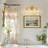 3-Light Vanity Light With Amber Tulip Glass Shades - Bathroom Lighting Fixtures for Bedroom, Kitchen, Living Room-1449974752-1444598679