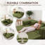 2 Seater Chenille Sofa Bed-1172833298