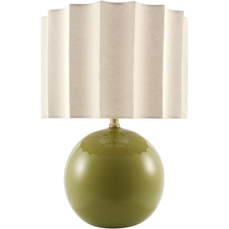 Marisely Table Lamp, Olive