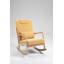 Chaise berçante moderne rembourrée-874699936