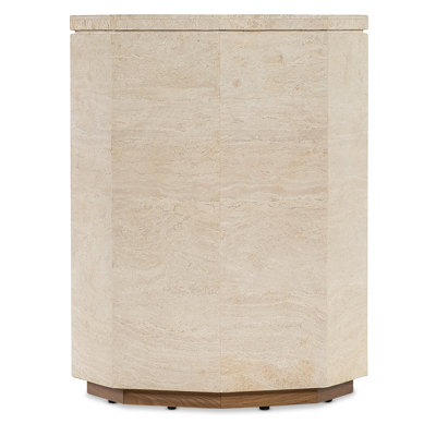 Commerce And Market Marble End Table
