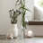 Handmade Glass Table Vase - Dots Graphic