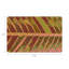 Tropical Leaf Vegan Leather Rectangle Pebble Placemat-1796008001