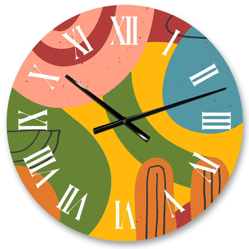 Horloge murale Trendy Organic Shape III, Moyen
