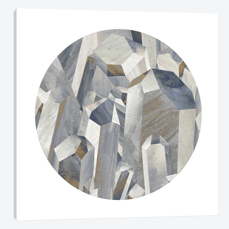 «Gems I», impression sur toile, H 37 po x l 37 po x P 1,5 po, Toile tendue, Pas de tapis