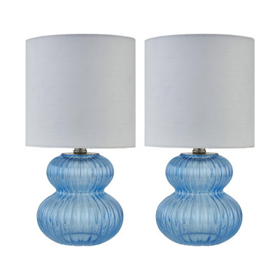 Blue Table Lamp