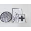 Horloge murale miroir 19,7 po-53107610