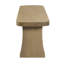 Banc en bois avec pieds robustes