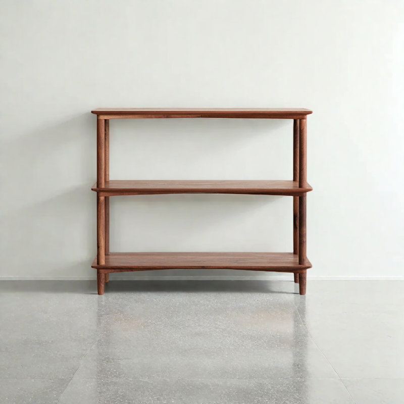 A simple and practical bookcase, Dark Brown