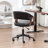 Bryonie Faux Leather Swivel Office Chair-375890460