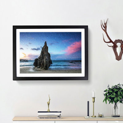 Sunrise on a Beach in Spain - Picture Frame Painting Print