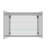 Eufracia 36'' W 30'' H Surface Frameless Medicine Cabinet Mirror 3 Fixed