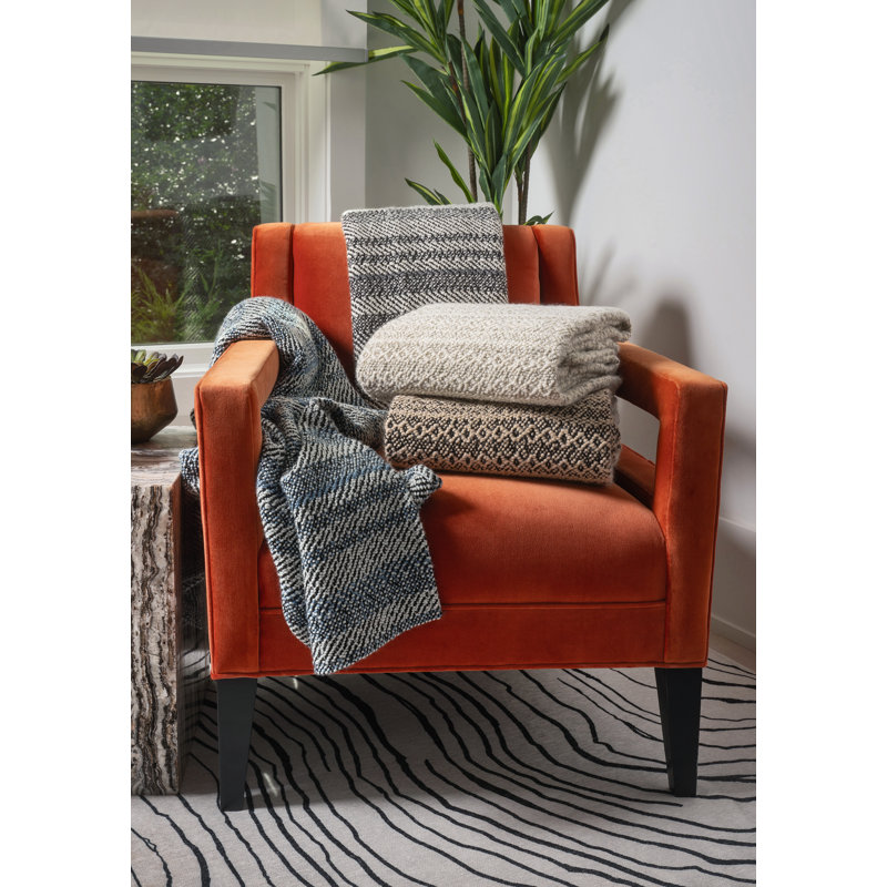 Saratoga Oversized Washable Throw Blanket, Birch