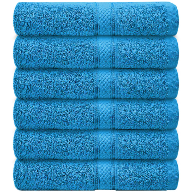 Dezyre Supper Soft Hand Towel, Aqua