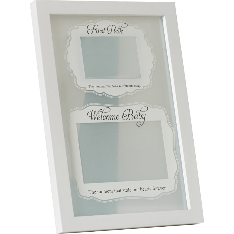 Theodore White Wood Matte Picture Frame