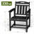 4-Person 5-Piece rectangular Patio Dining Set With Umbrella Hole-207604150